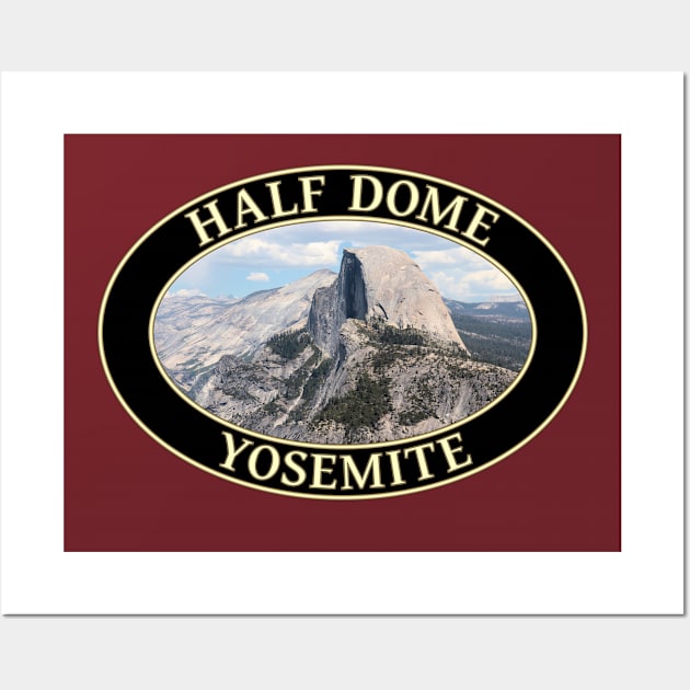 Half Dome at Yosemite National Park in California Wall Art by GentleSeas